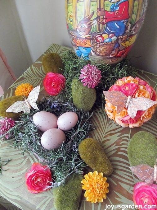 Easter tablescape