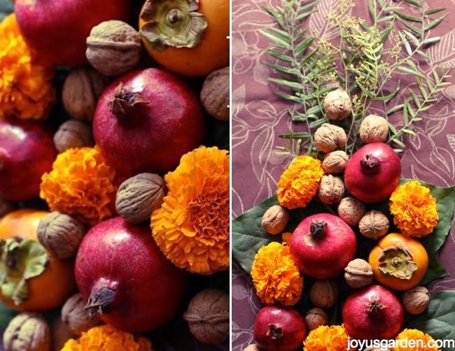 Quick and inexpensive Thanksgiving centerpiece idea
