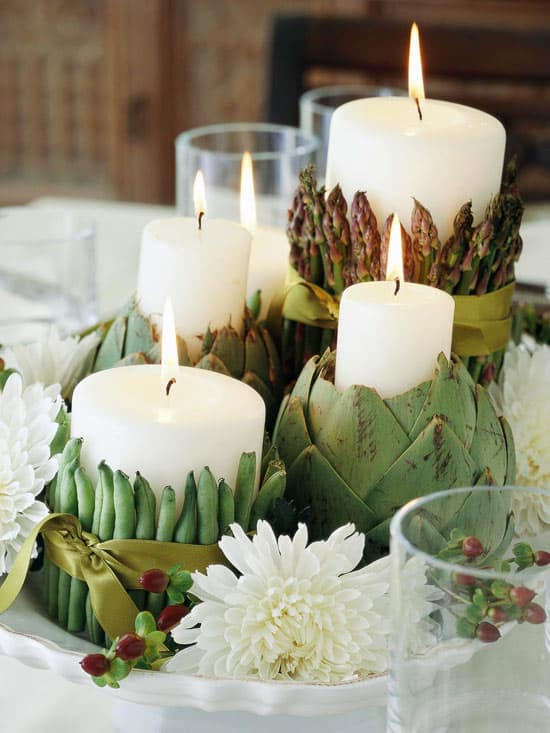 Thanksgiving Centerpieces Ideas Natural Elements