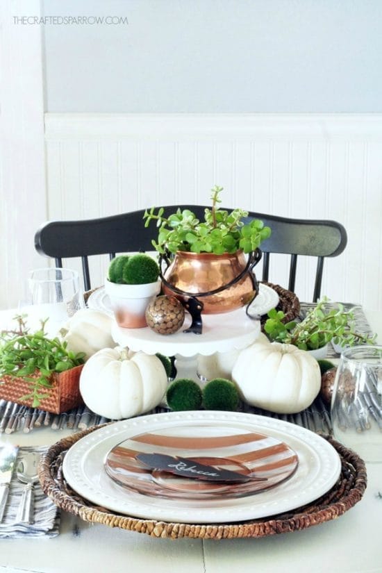 Thanksgiving Centerpieces Ideas Natural Elements