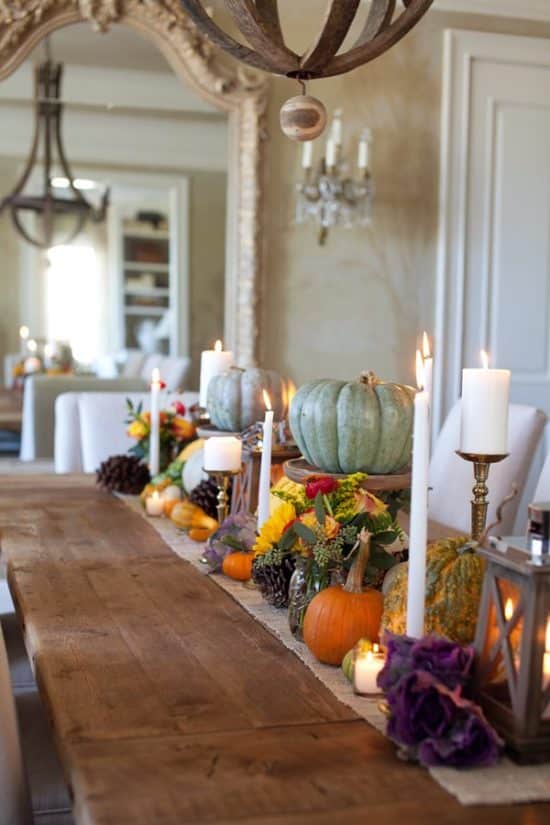 Thanksgiving Centerpieces Ideas Natural Elements