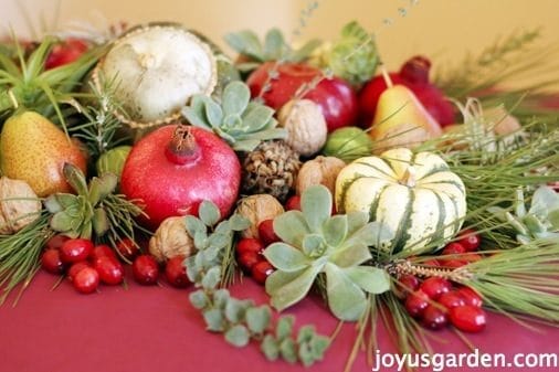 An edible centerpiece