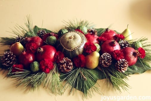 Holiday Decor Ideas with hints of nature