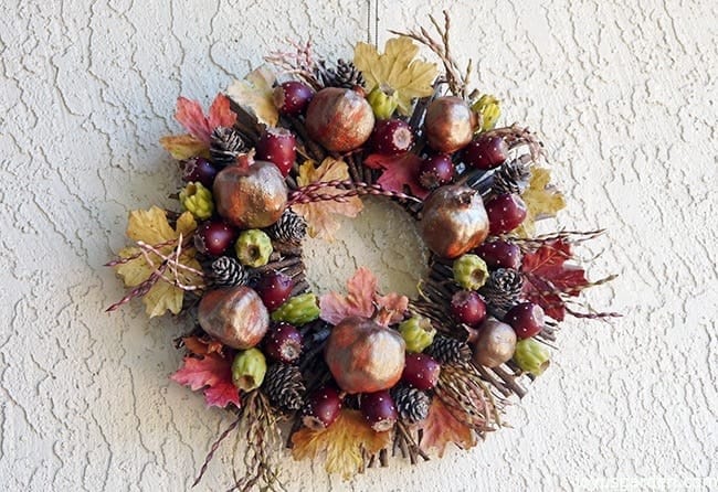 A Fall Wreath DIY, Sonoran Desert Style