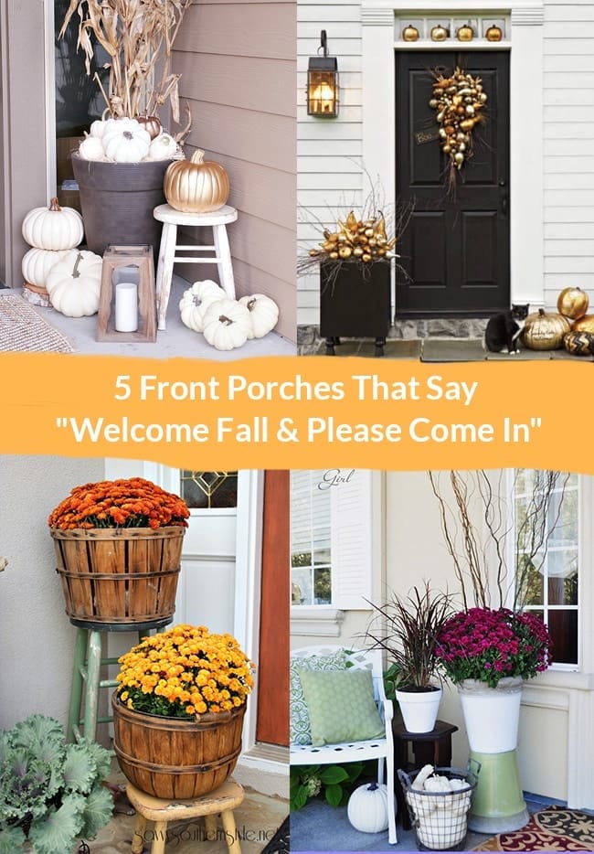 5 Front Porches That’ll Welcome Fall to Your Home