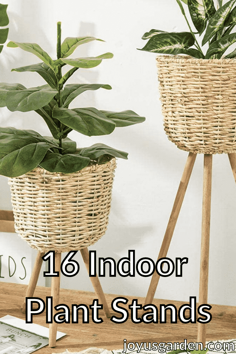 2 basket plant stands the text reads 16 indoor plant stands
