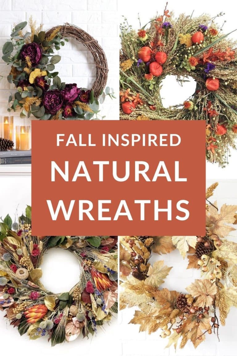 Natural Fall Wreaths: 30 Wreath Choices For Autumn 2023
