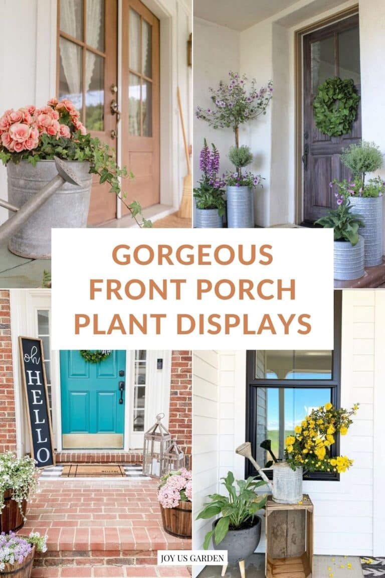 20 Gorgeous Front Porch Planter Displays to Brighten Up Your Entryway